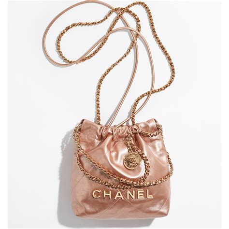 chanel 22c pink|chanel 22 calfskin purse.